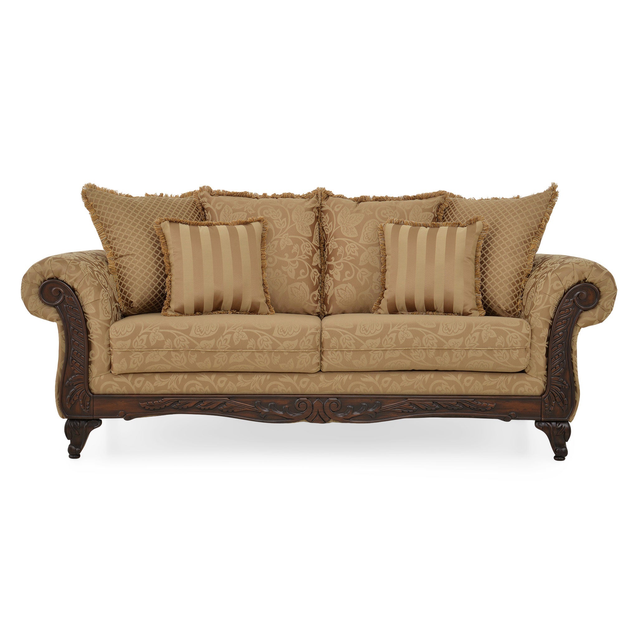 BEIRA Canapea 3 locuri, 5 perne decor incluse BEIRA Canapea 3 locuri, 5 perne decor incluse