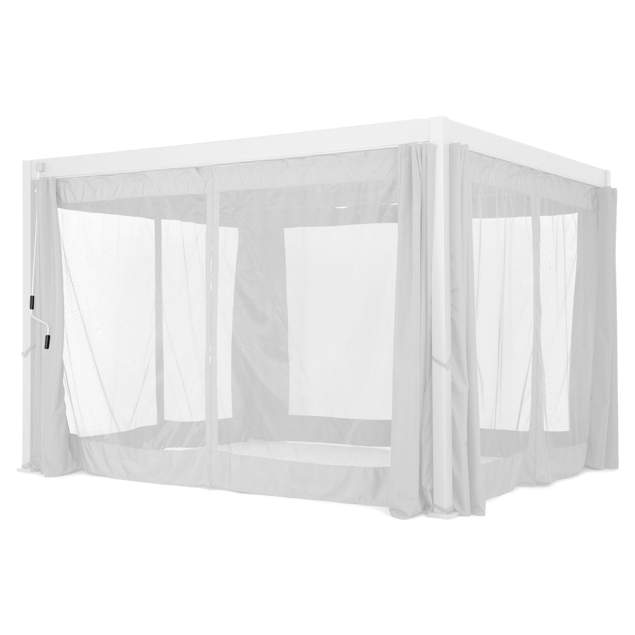 MIRADOR GOLD Set șină, perdele și plasă țânțari, 300x400cm MIRADOR GOLD Set șină, perdele și plasă țânțari, 300x400cm