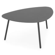 LYONS Set mobilier terasă/grădină, măsuță colț, 2 fotolii și 2 tabureți