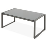BREDA Set mobilier terasă/grădină, canapea 2 locuri, 2 fotolii și măsuță