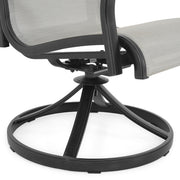 SULLIVAN Set 2 scaune-balansoar rotative