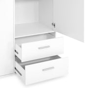 NORRTON Dulap 3 usi, 2 sertare
