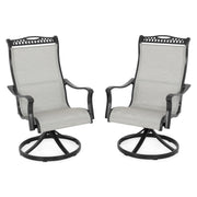 SULLIVAN Set 2 scaune-balansoar rotative