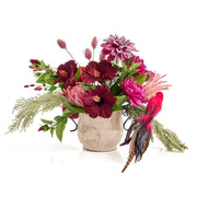 HIBISCUS&DAHLIA Aranjament flori artificiale
