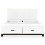 ALISON Pat King Size 194x204cm, cu sertare, somiera inclusa