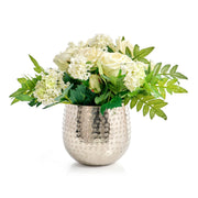WHITE ROSES Aranjament flori artificiale