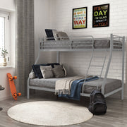 LEONARD 2 paturi suprapuse copii, 98/145x200cm, somiere incluse