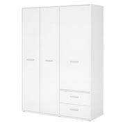 NORRTON Dulap 3 usi, 2 sertare