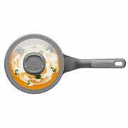 LEO Cratiță cu mâner și capac, D.18cm
