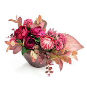 RED PEONY Aranjament flori artificiale