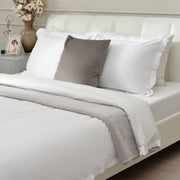 FRILLY EDGE Set așternut 4 piese, 200x220cm