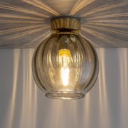DEVI Plafonieră 1x15W E27 LED