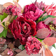 RED PEONY Aranjament flori artificiale