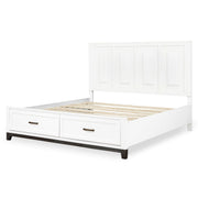 ALISON Pat King Size 194x204cm, cu sertare, somiera inclusa