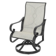 HERITAGE Set mobilier terasă/grădină, set 2 scaune-balansoar rotative