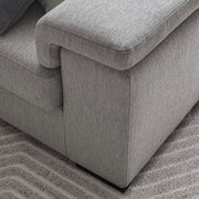 FRESNER Ansamblu colțar, șezlong dreapta/stânga, 1 recliner electric