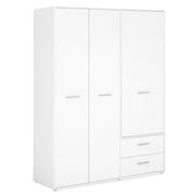 NORRTON Dulap 3 usi, 2 sertare