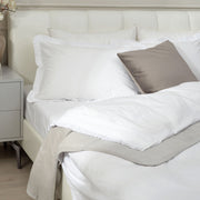 FRILLY EDGE Set așternut 4 piese, 200x220cm