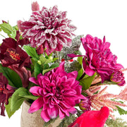 HIBISCUS&DAHLIA Aranjament flori artificiale