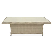 ERIN Set mobilier terasă/grădină, 1 canapea, 2 fotolii, 2 taburete și masă