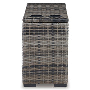 RONDINO Set mobilier terasă/grădină, 2 canapele, consolă cu suport pahare și taburet
