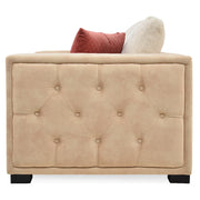 DESIREE Canapea stofa, 2 locuri, 2 perne decor