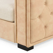 DESIREE Canapea stofa, 3 locuri, 2 perne decor