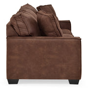 COLUMBIA Canapea stofa, 3 locuri, 2 perne incluse