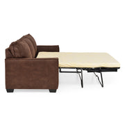 COLUMBIA Canapea extensibila, 3 locuri, 2 perne incluse
