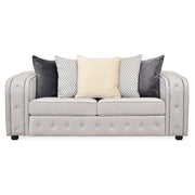 Canapea stofa, 2 locuri, 5 perne decor FEELING
