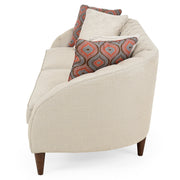 TORRANCE Canapea stofa, 3 locuri, 5 perne decor incluse