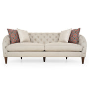 Canapea stofa, 3 locuri, 5 perne decor incluse TORRANCE