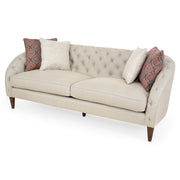 TORRANCE Canapea stofa, 3 locuri, 5 perne decor incluse