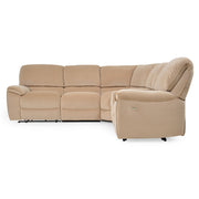 DETROIT Coltar stofa, 3 reclienere actionate electric, bej