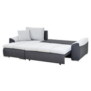 ATENA Canapea extensibila, sezlong interschimbabil, stofa