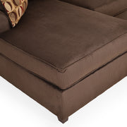 ESPRESSO Coltar stofa, sezlong stanga, 3 perne decor