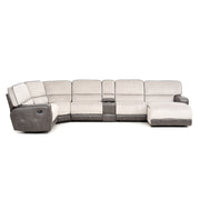 Coltar, sezlong dreapta, 2 reclinere ARKANSAS