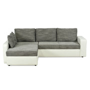 Coltar extensibil, cu sezlong, stofa ESTELLE