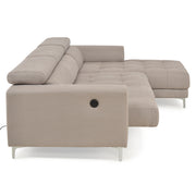 ELAINE Coltar stofa, extensibil electric, sezlong dreapta