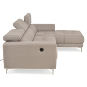 ELAINE Coltar stofa, extensibil electric, sezlong dreapta