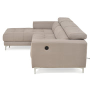 ELAINE Coltar stofa, extensibil electric, sezlong stanga