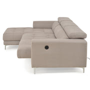 ELAINE Coltar stofa, extensibil electric, sezlong stanga