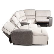 ARKANSAS Coltar, sezlong stanga, 2 reclinere