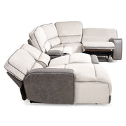 ARKANSAS Coltar, sezlong stanga, 2 reclinere