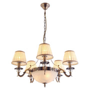 ADELAIDE Lustra 5x60W E14 + 3x60W E27