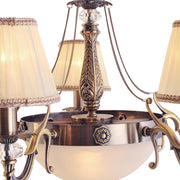 ADELAIDE Lustra 5x60W E14 + 3x60W E27
