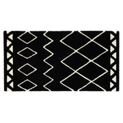 Covor camera 80x150cm negru CASPER