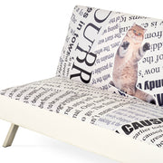 CAT Canapea extensibila, ecopiele, 3 locuri