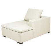 CONCEPT Sezlong piele, brat dreapta