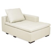 CONCEPT Sezlong piele, brat dreapta